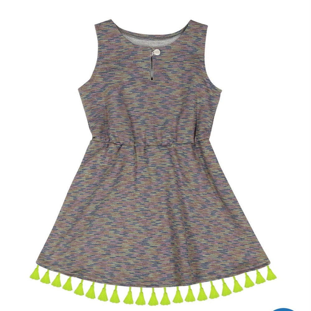 Boutique Andy & Evan tassel dress - size 6Y